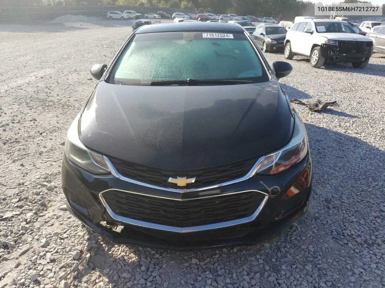 2017 Chevrolet Cruze Lt VIN: 1G1BE5SM6H7212727 Lot: 71612524