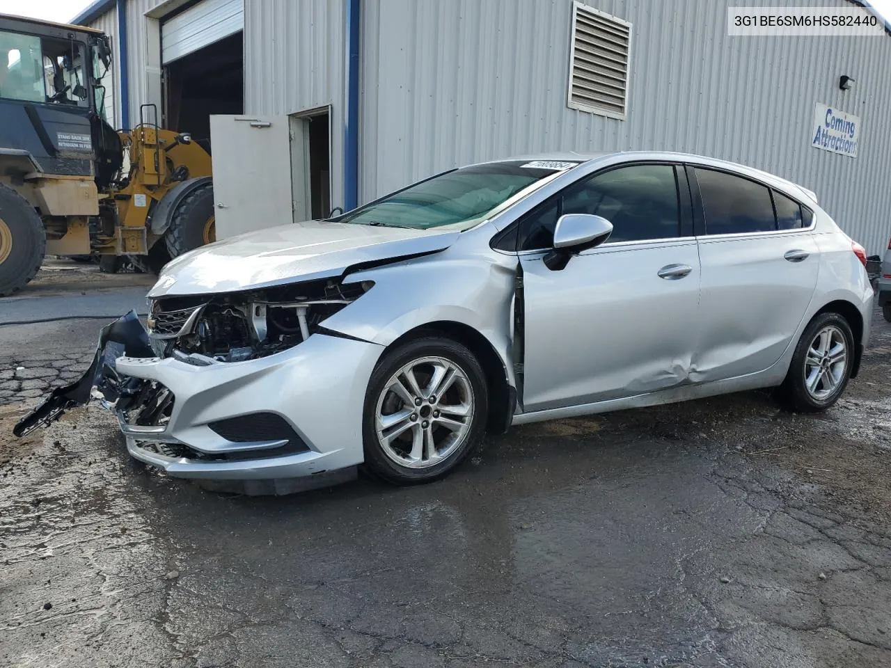 3G1BE6SM6HS582440 2017 Chevrolet Cruze Lt