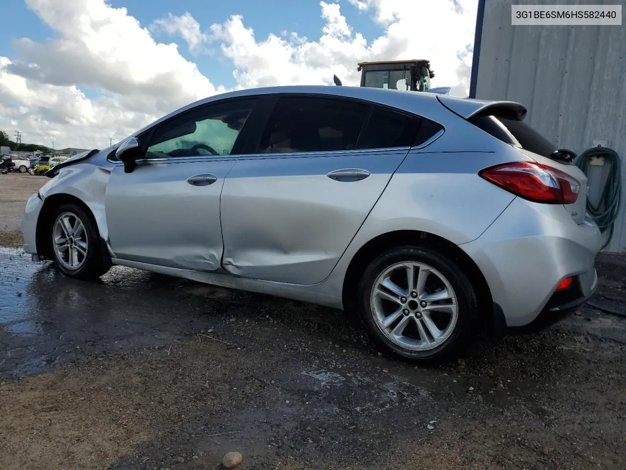 2017 Chevrolet Cruze Lt VIN: 3G1BE6SM6HS582440 Lot: 71809854