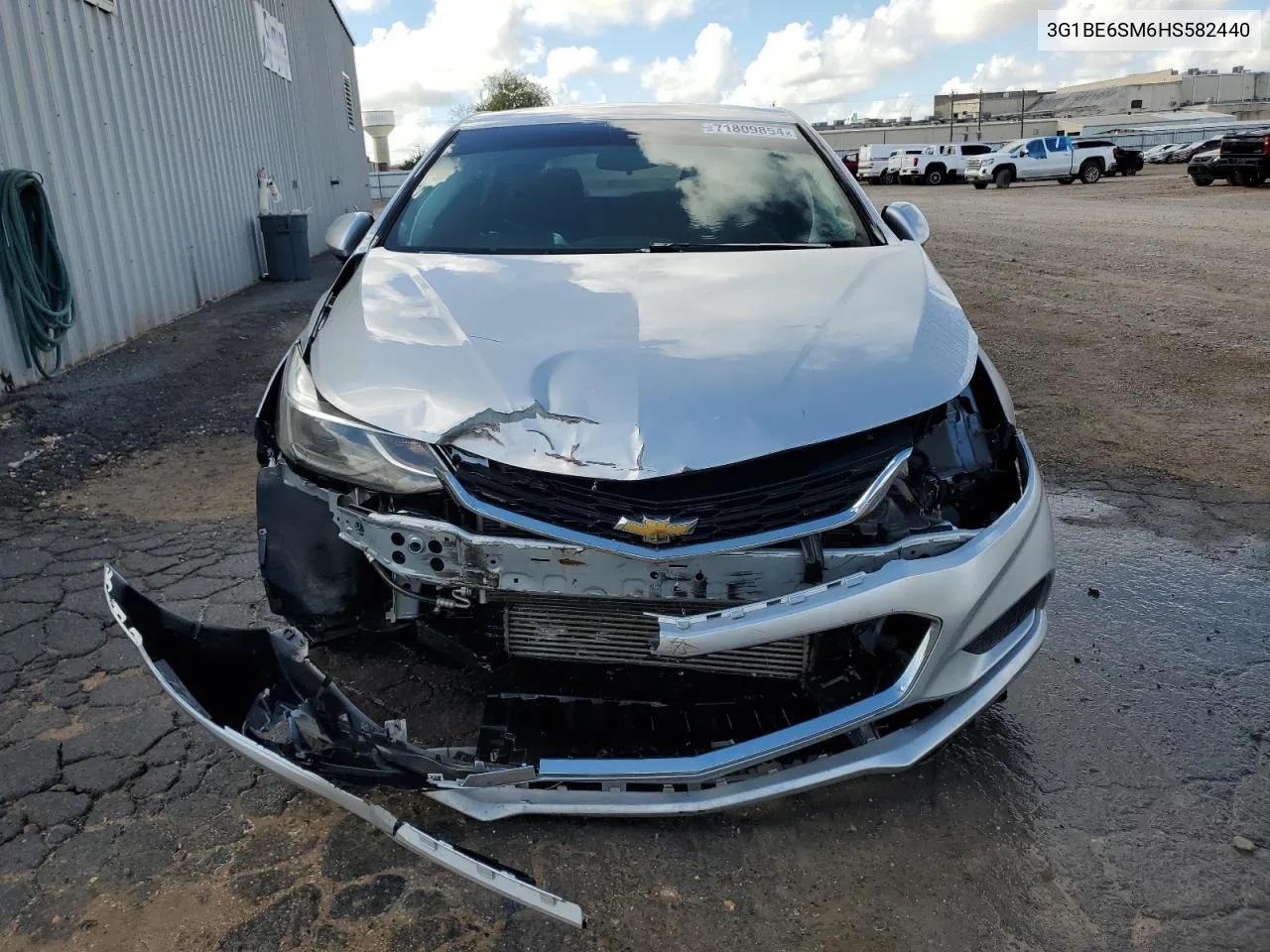 2017 Chevrolet Cruze Lt VIN: 3G1BE6SM6HS582440 Lot: 71809854