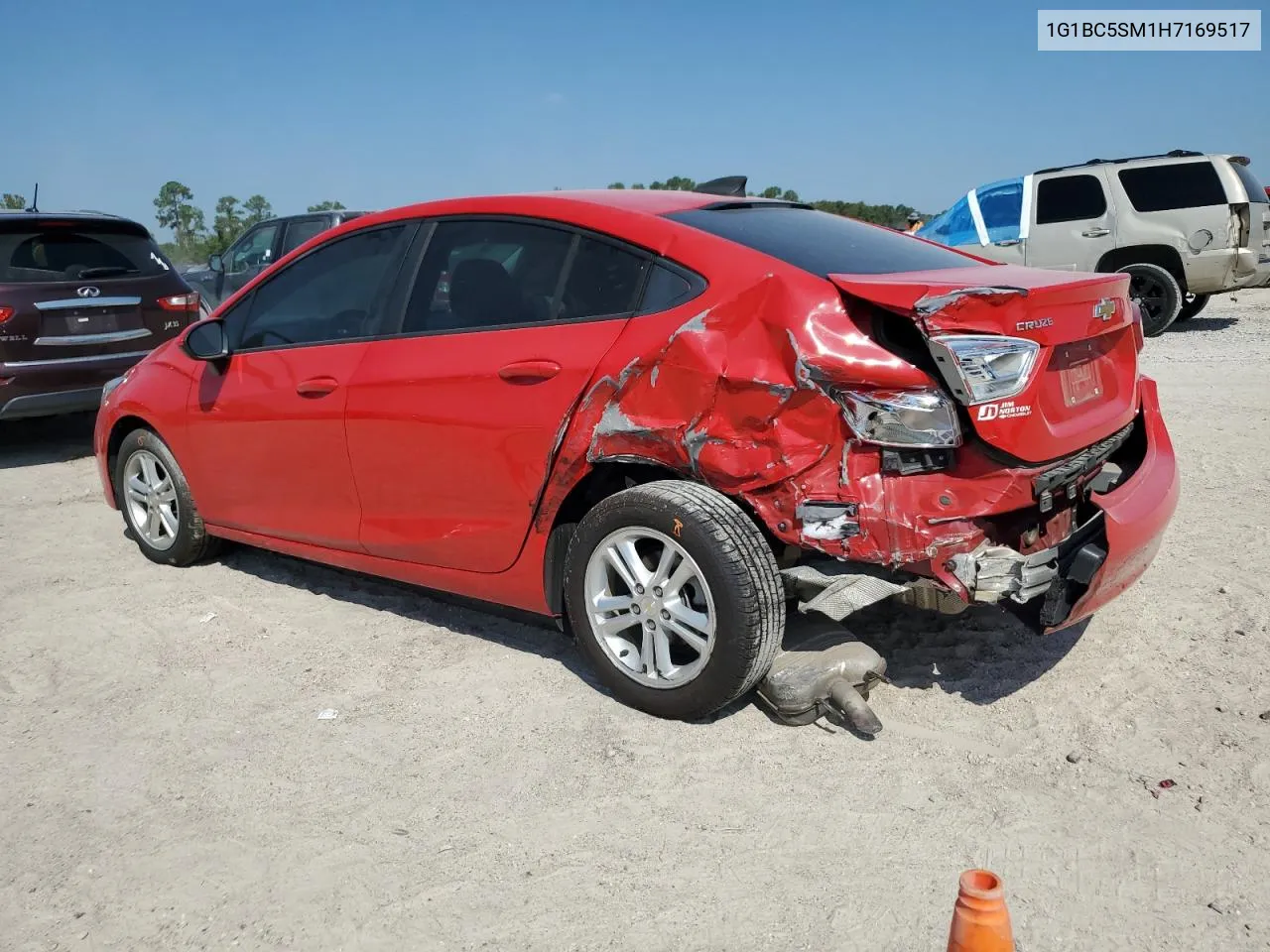 1G1BC5SM1H7169517 2017 Chevrolet Cruze Ls