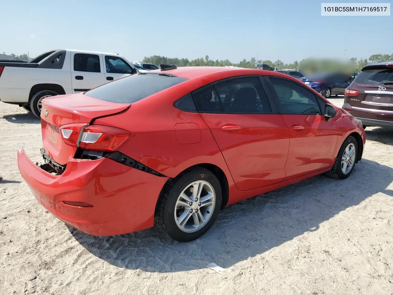 2017 Chevrolet Cruze Ls VIN: 1G1BC5SM1H7169517 Lot: 71814184