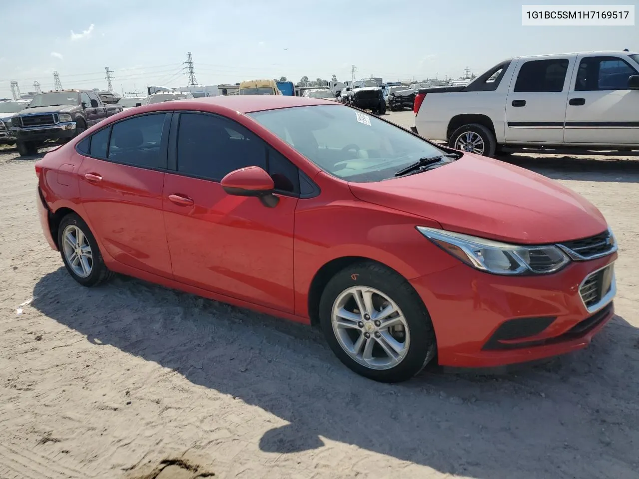 2017 Chevrolet Cruze Ls VIN: 1G1BC5SM1H7169517 Lot: 71814184