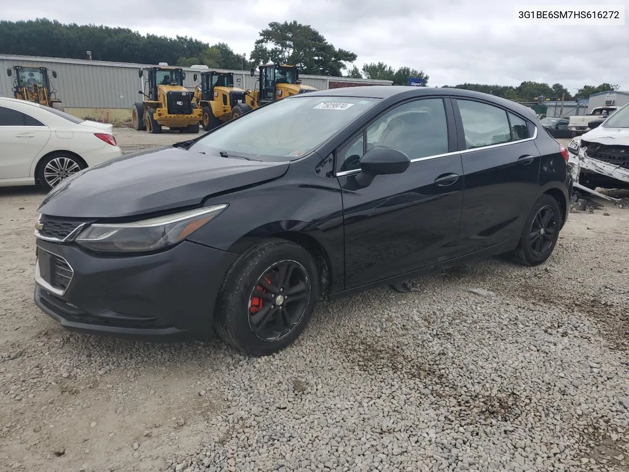 2017 Chevrolet Cruze Lt VIN: 3G1BE6SM7HS616272 Lot: 71929974