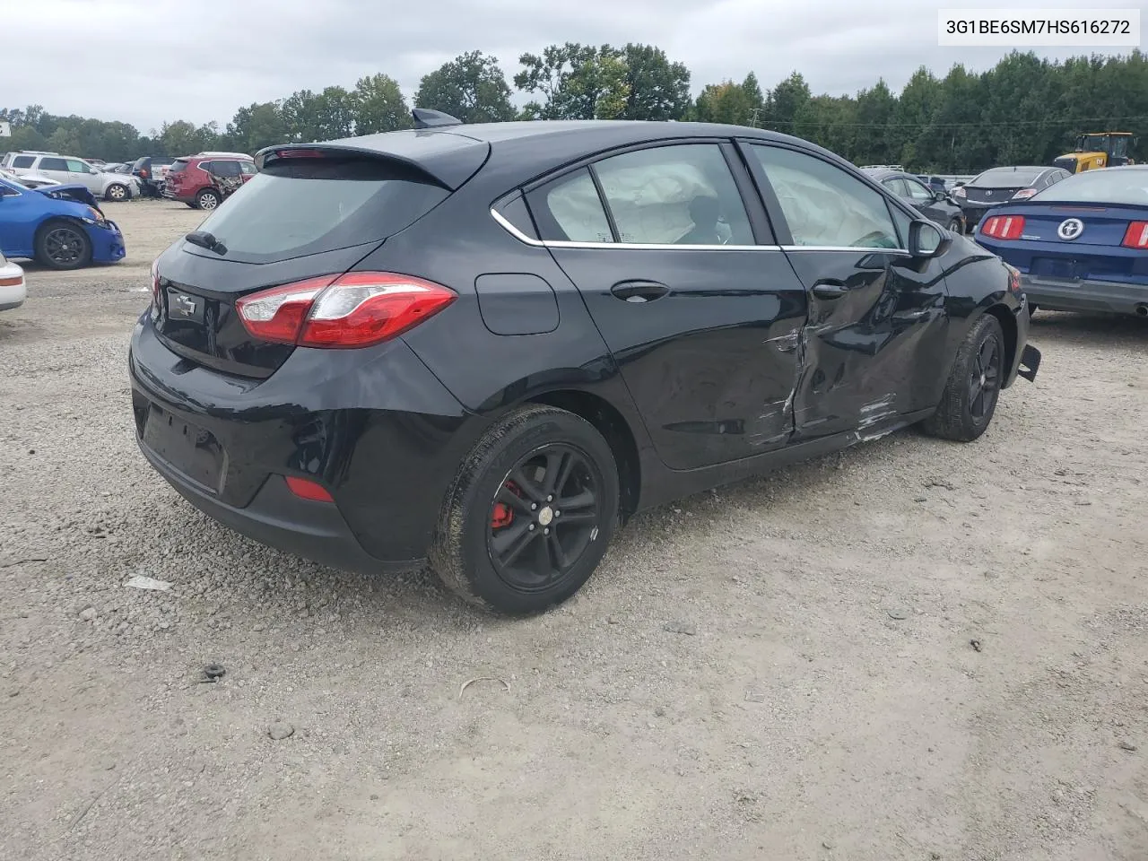 2017 Chevrolet Cruze Lt VIN: 3G1BE6SM7HS616272 Lot: 71929974