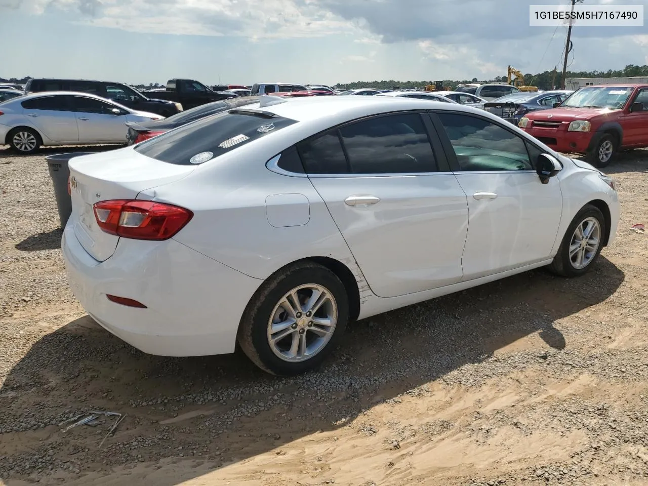 2017 Chevrolet Cruze Lt VIN: 1G1BE5SM5H7167490 Lot: 71937464