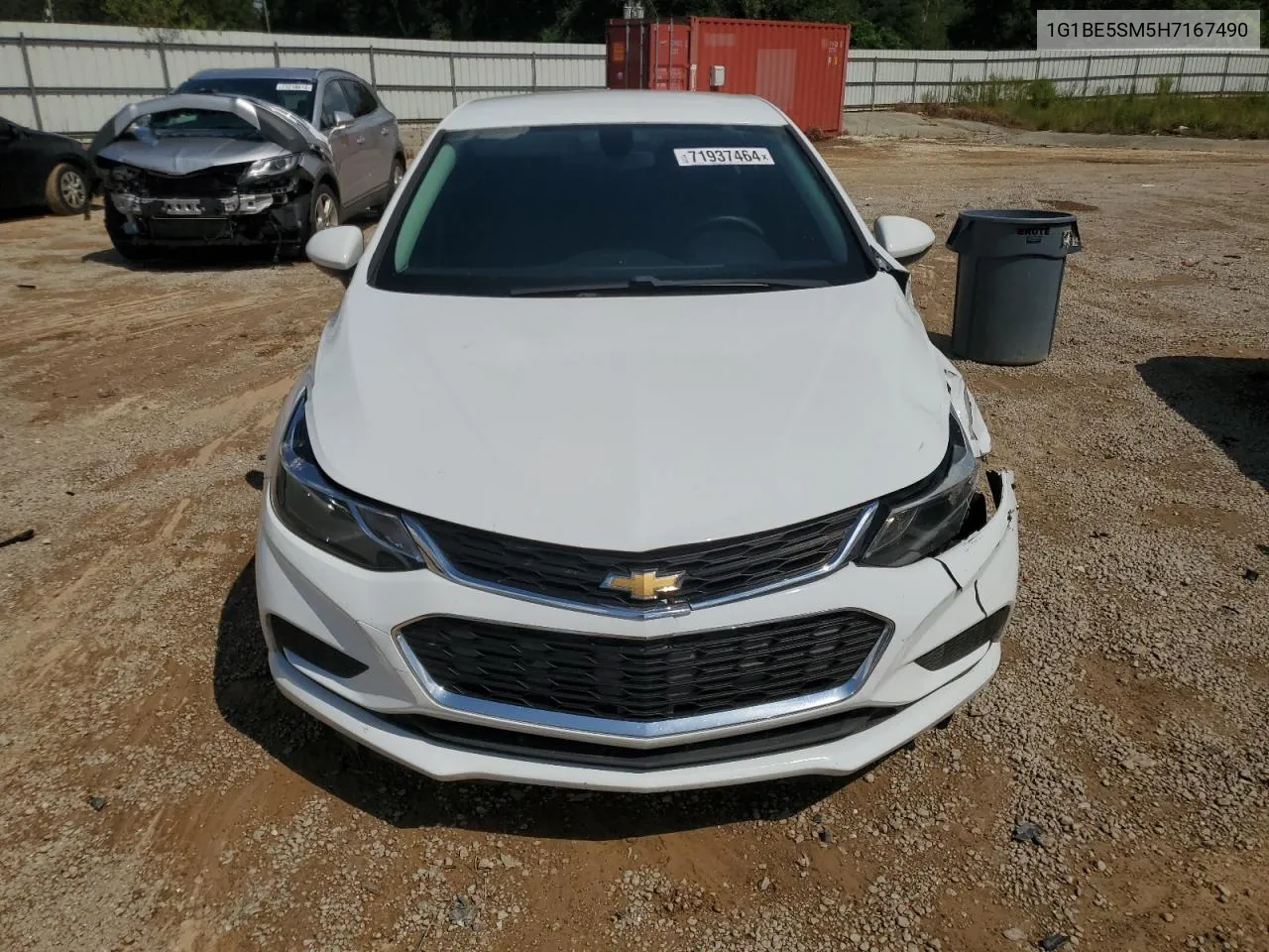 2017 Chevrolet Cruze Lt VIN: 1G1BE5SM5H7167490 Lot: 71937464