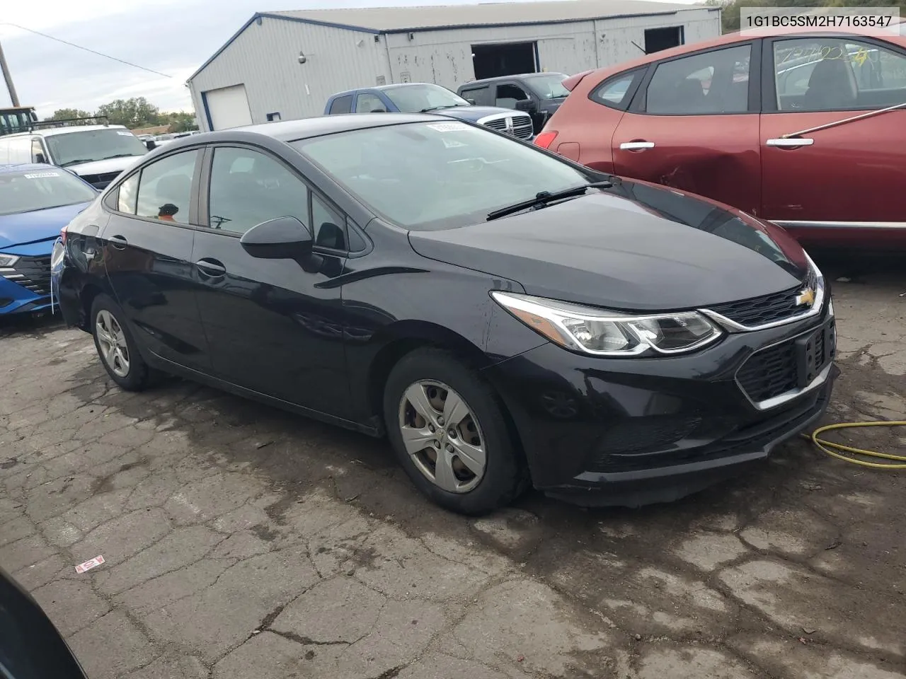 2017 Chevrolet Cruze Ls VIN: 1G1BC5SM2H7163547 Lot: 71996534