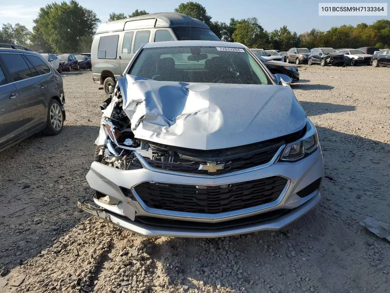 2017 Chevrolet Cruze Ls VIN: 1G1BC5SM9H7133364 Lot: 72033204