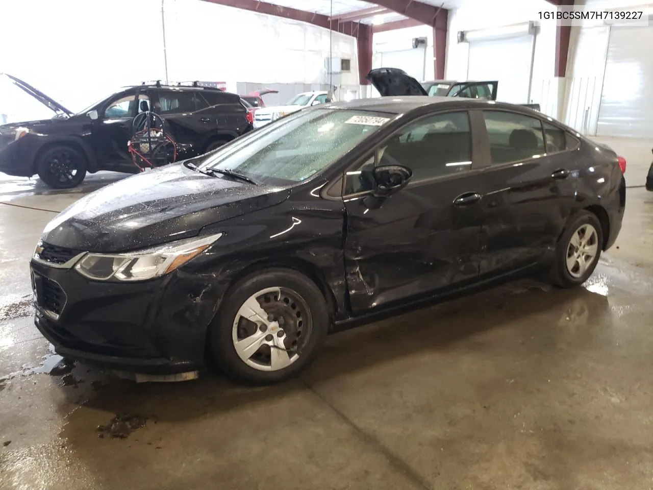 2017 Chevrolet Cruze Ls VIN: 1G1BC5SM7H7139227 Lot: 72050794