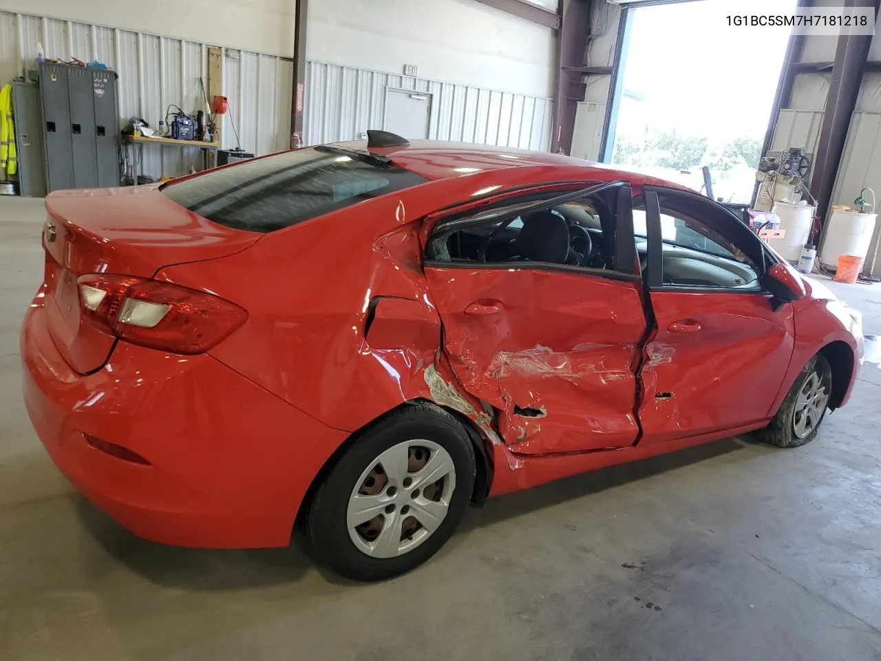 2017 Chevrolet Cruze Ls VIN: 1G1BC5SM7H7181218 Lot: 72077344