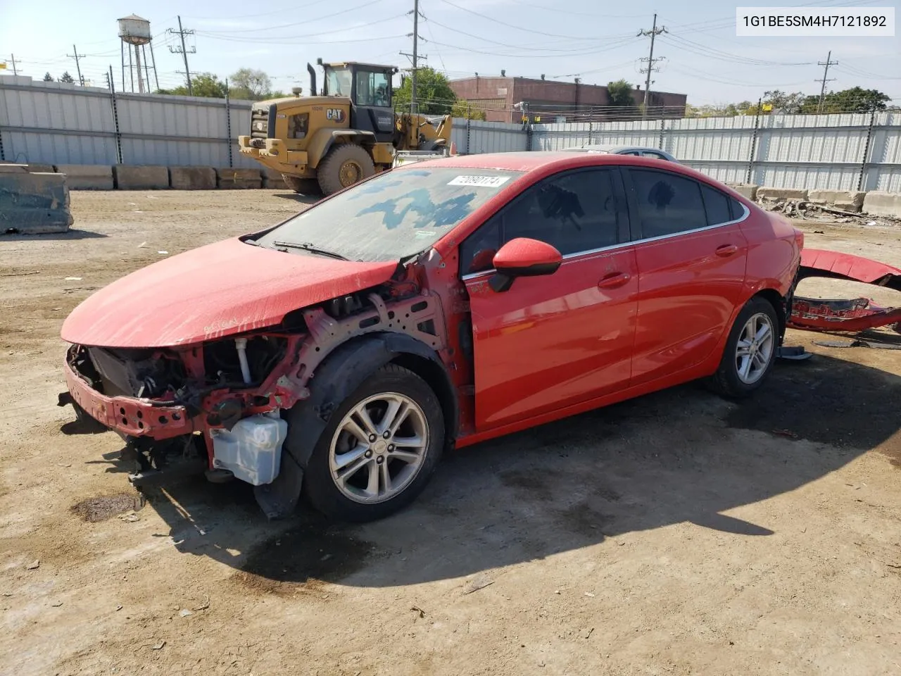 2017 Chevrolet Cruze Lt VIN: 1G1BE5SM4H7121892 Lot: 72090174