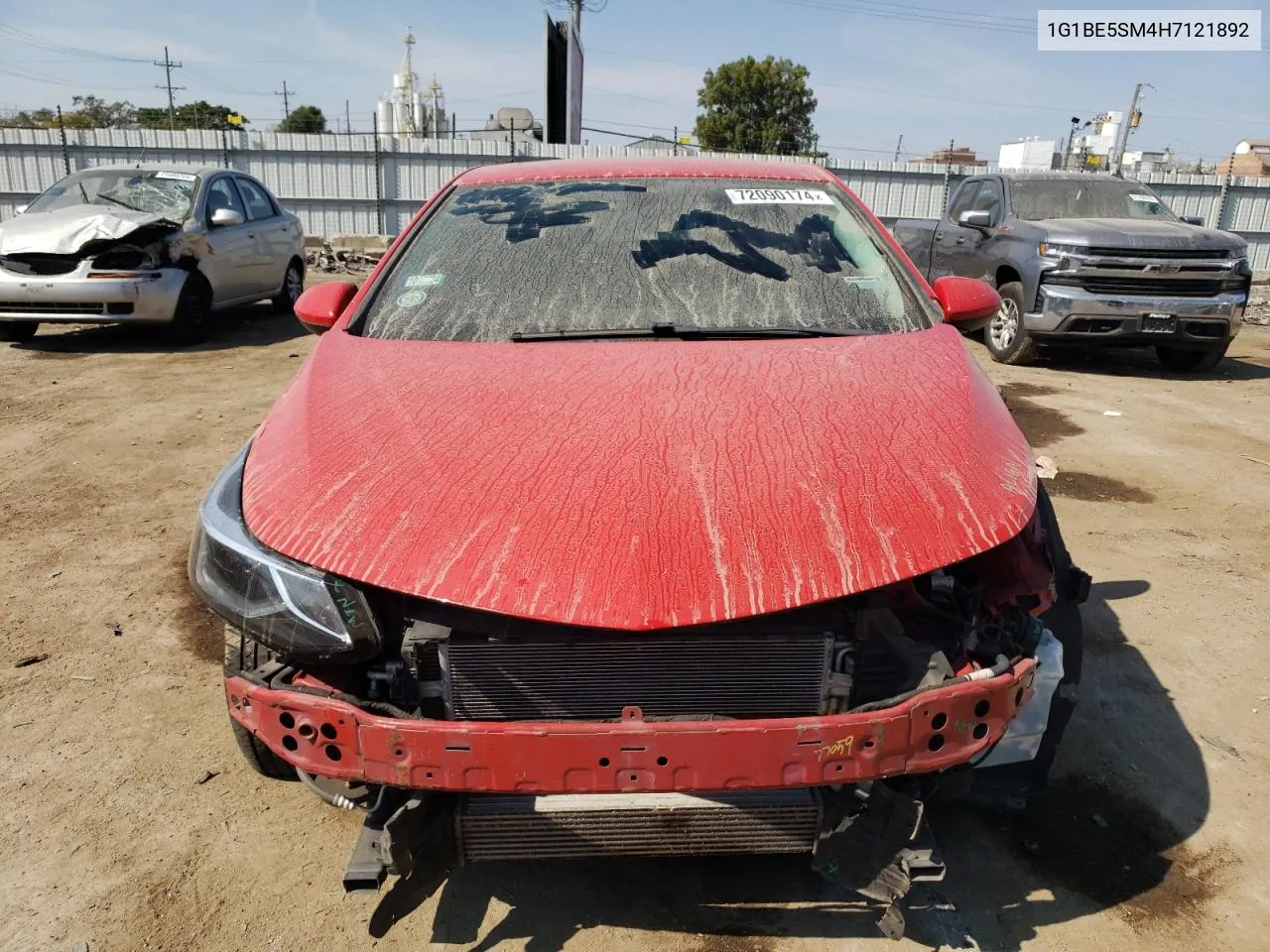 1G1BE5SM4H7121892 2017 Chevrolet Cruze Lt