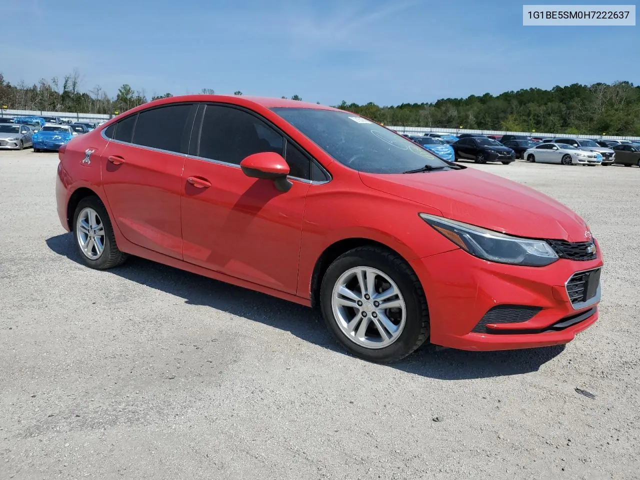 1G1BE5SM0H7222637 2017 Chevrolet Cruze Lt