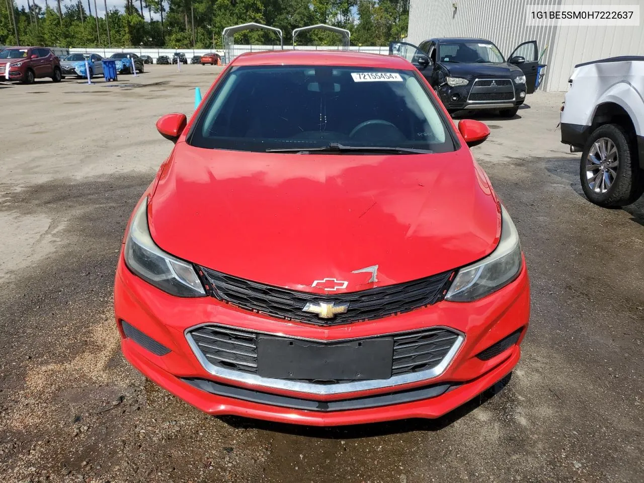 2017 Chevrolet Cruze Lt VIN: 1G1BE5SM0H7222637 Lot: 72155454