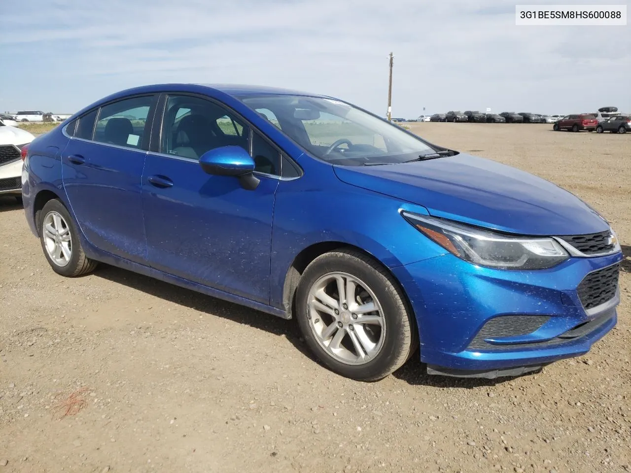 2017 Chevrolet Cruze Lt VIN: 3G1BE5SM8HS600088 Lot: 72193074