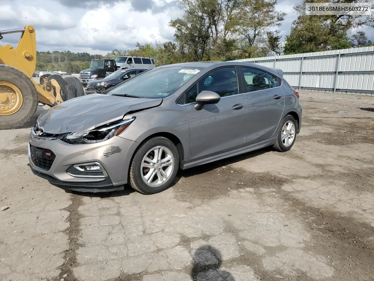 2017 Chevrolet Cruze Lt VIN: 3G1BE6SM8HS603272 Lot: 72211224