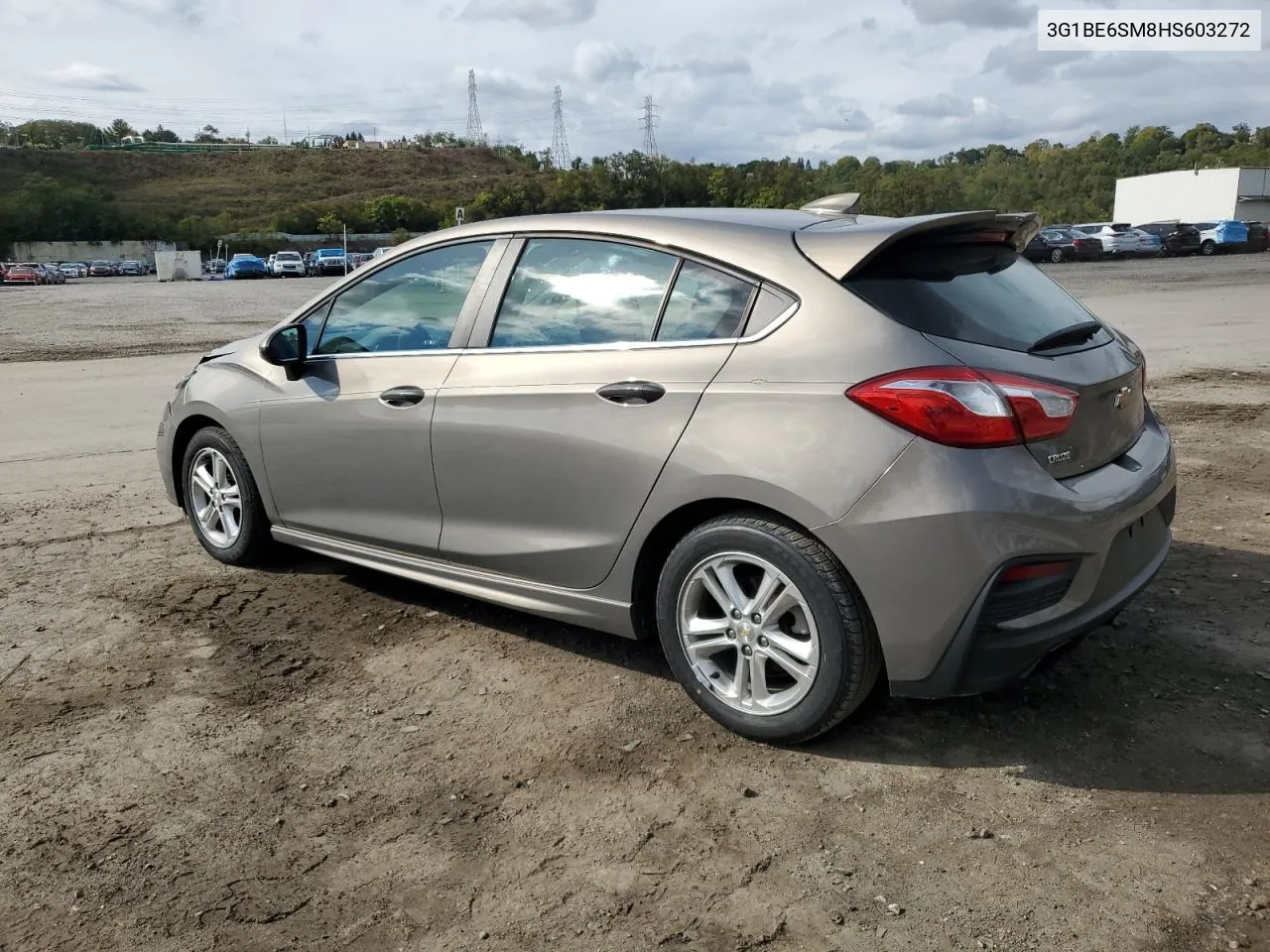 2017 Chevrolet Cruze Lt VIN: 3G1BE6SM8HS603272 Lot: 72211224