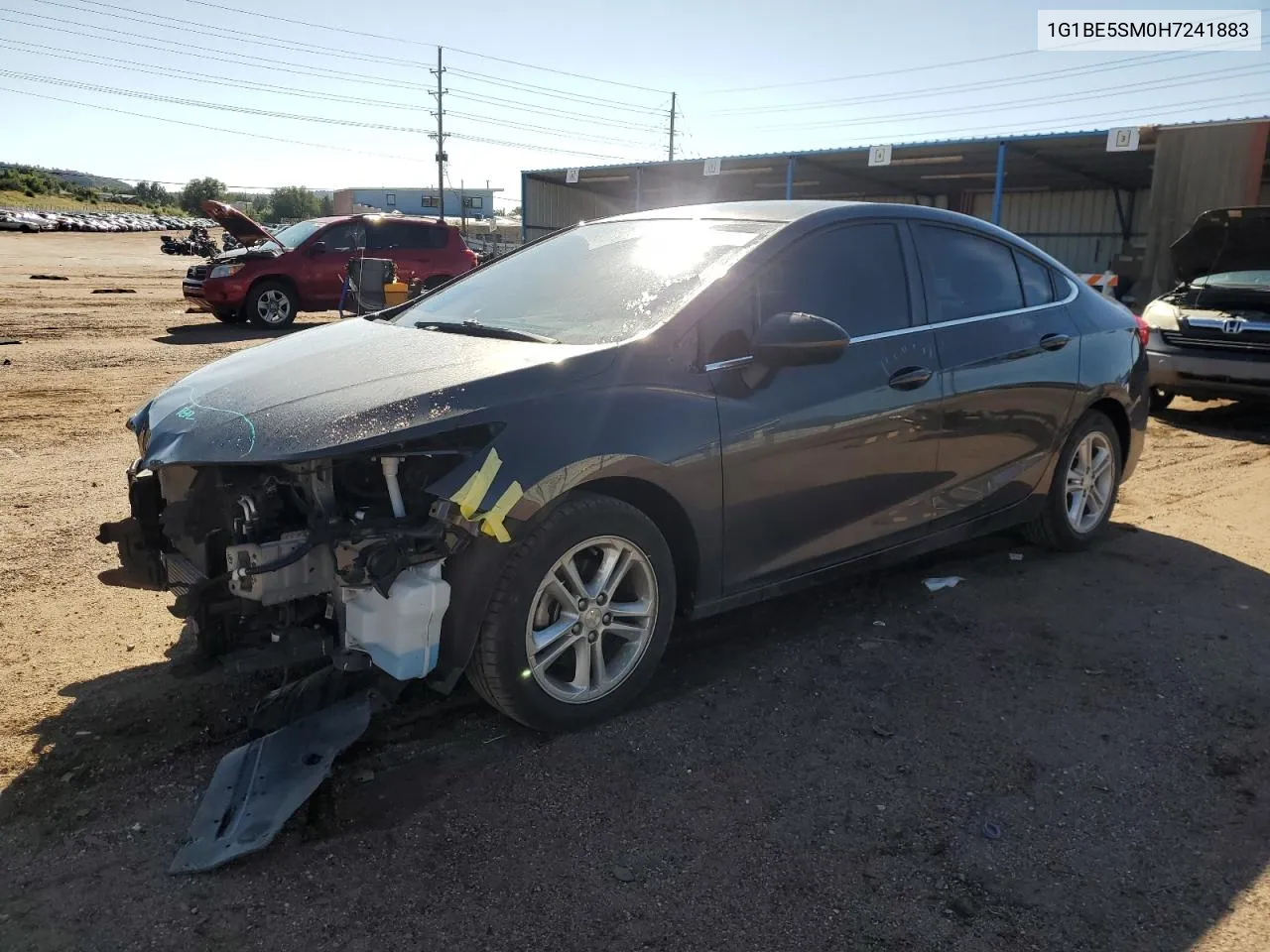 2017 Chevrolet Cruze Lt VIN: 1G1BE5SM0H7241883 Lot: 72286254