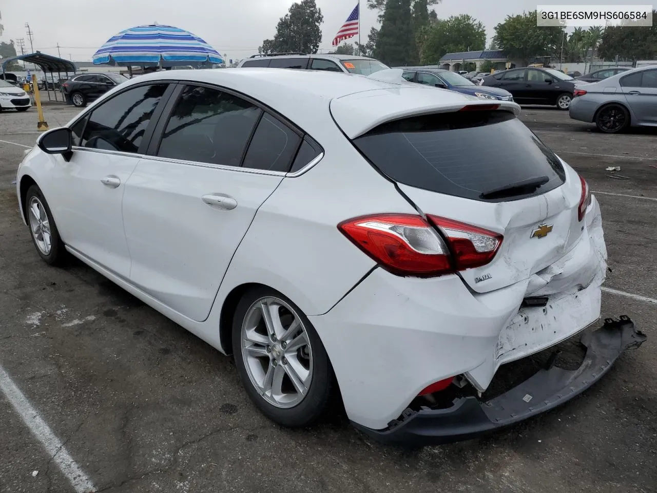 2017 Chevrolet Cruze Lt VIN: 3G1BE6SM9HS606584 Lot: 72292124