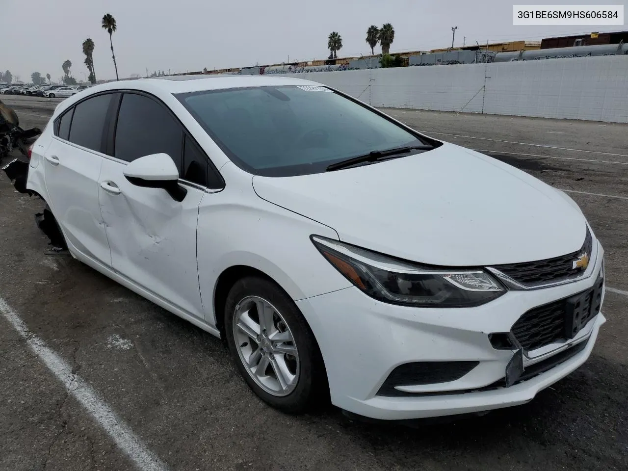 2017 Chevrolet Cruze Lt VIN: 3G1BE6SM9HS606584 Lot: 72292124