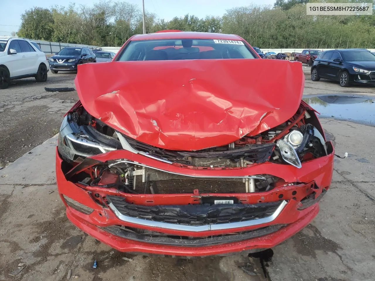 1G1BE5SM8H7225687 2017 Chevrolet Cruze Lt