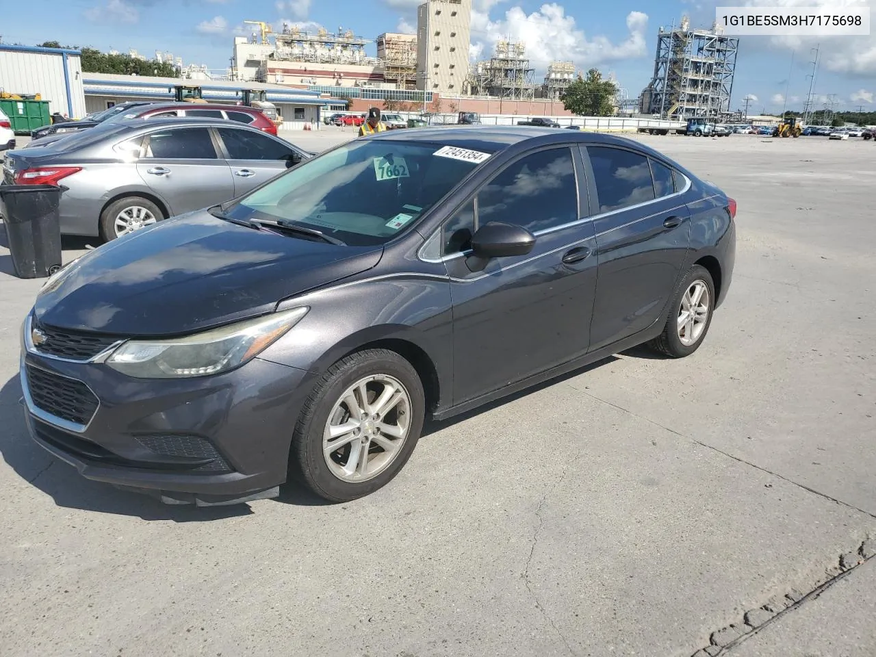 2017 Chevrolet Cruze Lt VIN: 1G1BE5SM3H7175698 Lot: 72451354