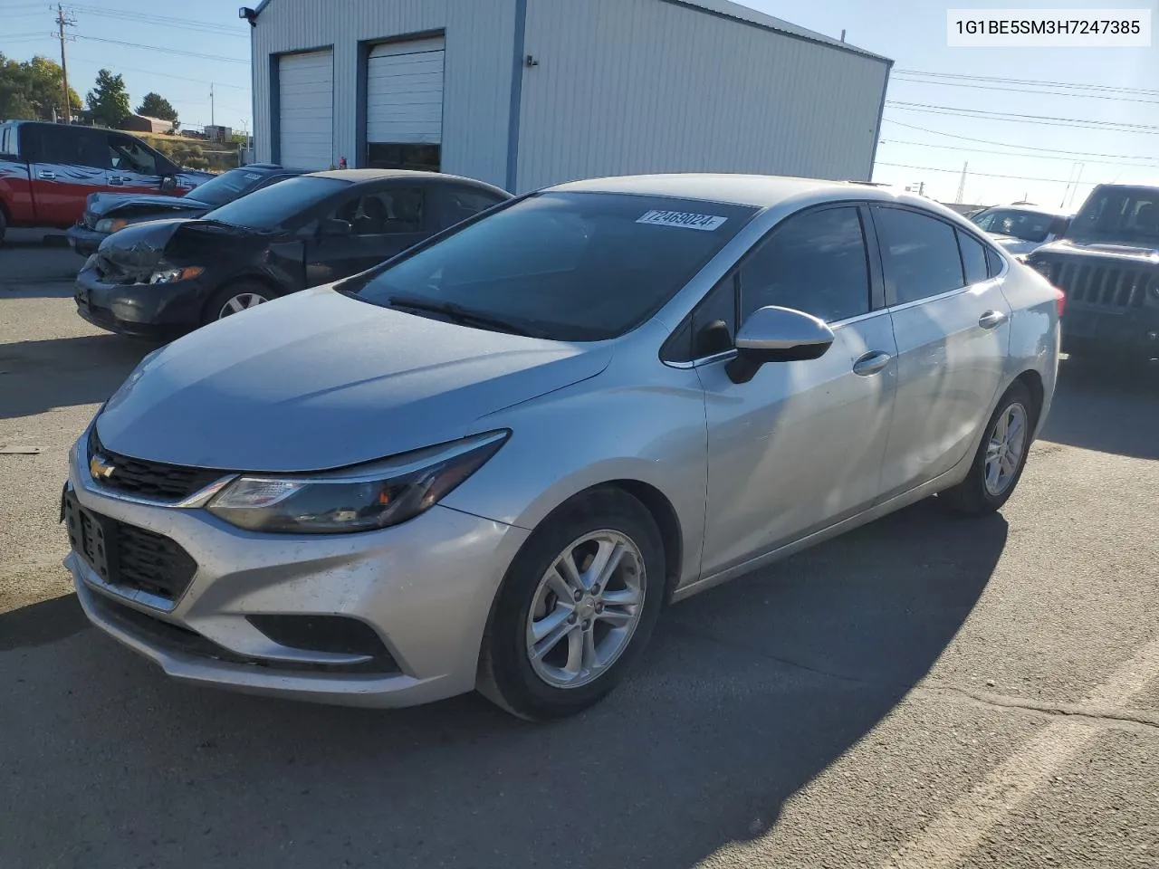 2017 Chevrolet Cruze Lt VIN: 1G1BE5SM3H7247385 Lot: 72469024