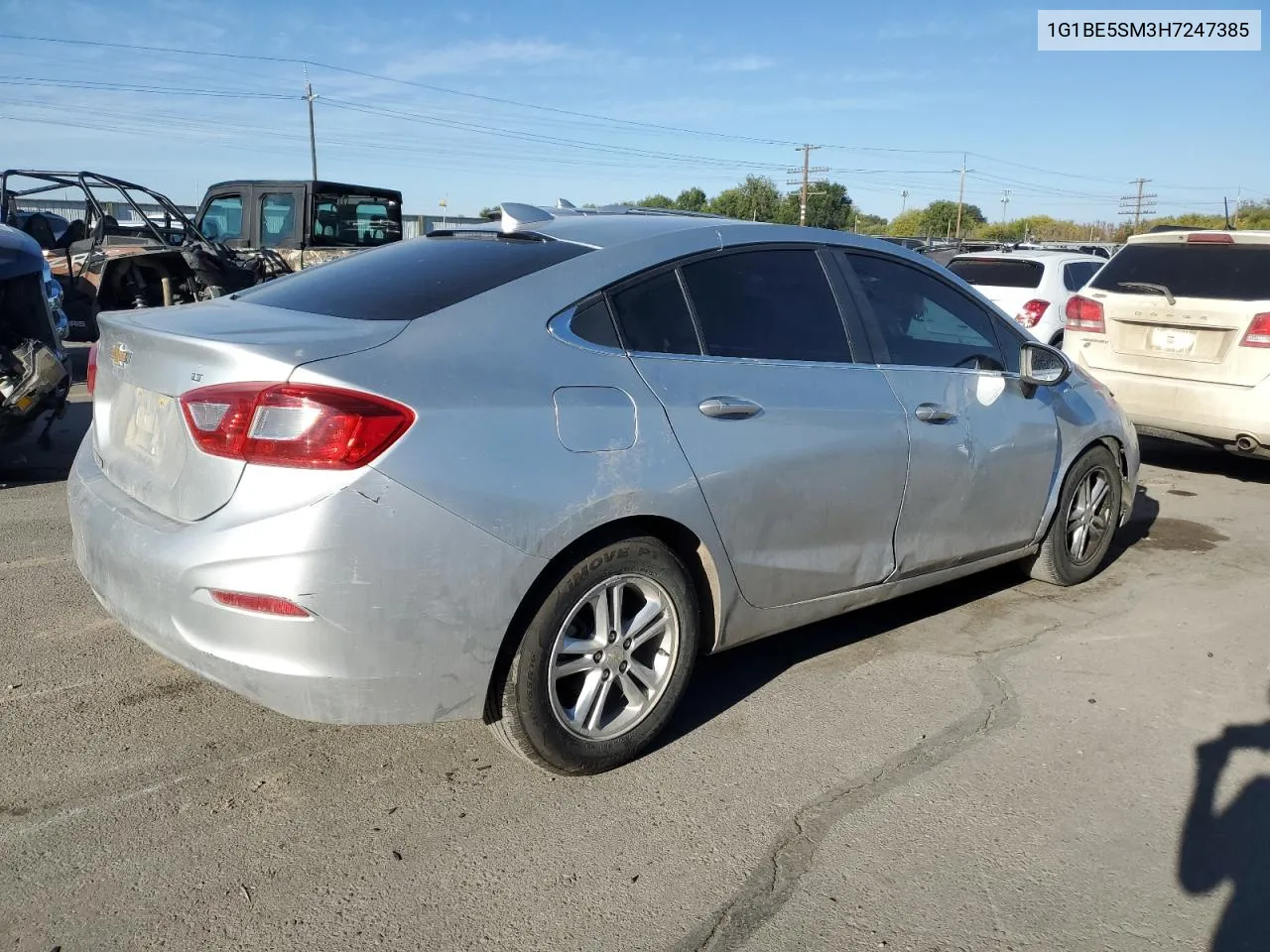 2017 Chevrolet Cruze Lt VIN: 1G1BE5SM3H7247385 Lot: 72469024