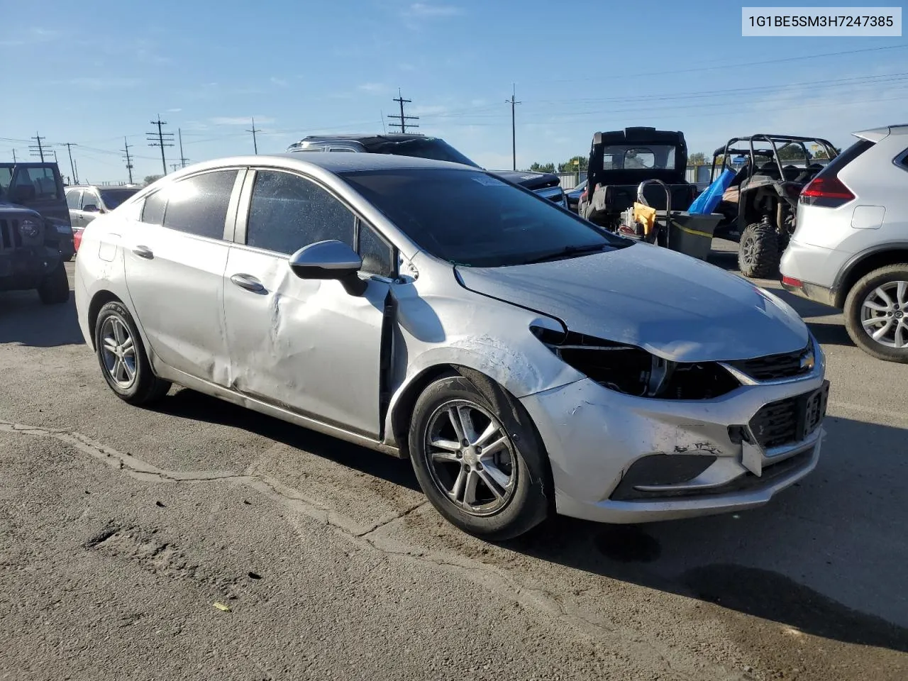 2017 Chevrolet Cruze Lt VIN: 1G1BE5SM3H7247385 Lot: 72469024