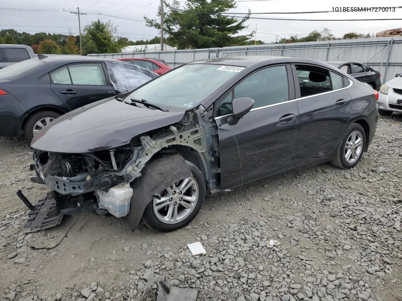 2017 Chevrolet Cruze Lt VIN: 1G1BE5SM4H7270013 Lot: 72602434