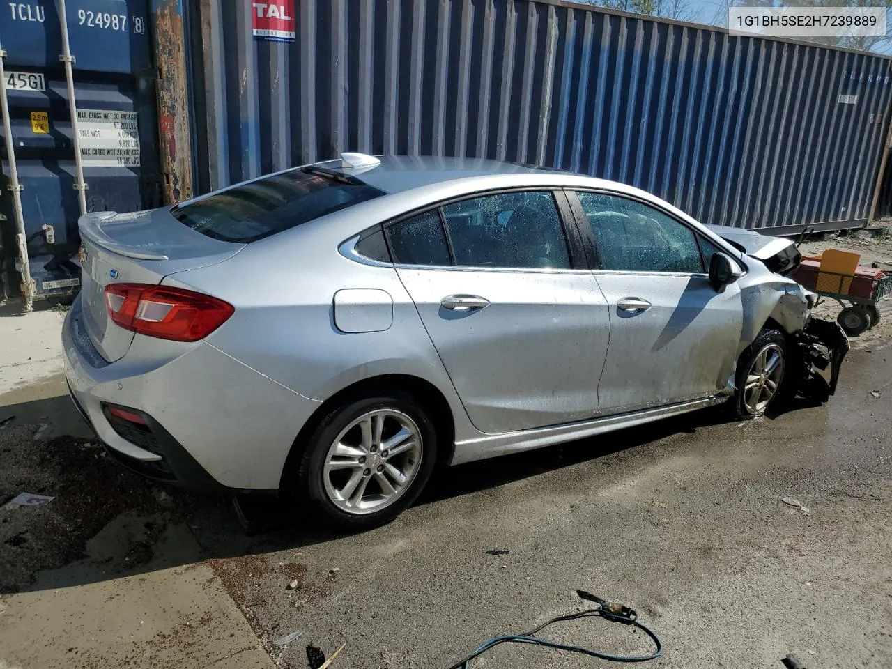 1G1BH5SE2H7239889 2017 Chevrolet Cruze Lt