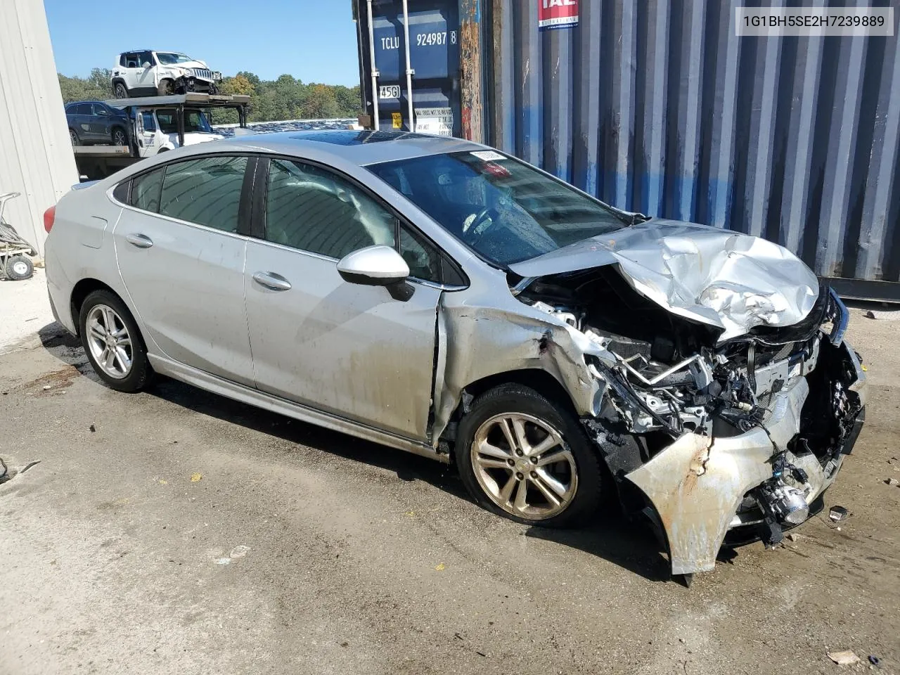 1G1BH5SE2H7239889 2017 Chevrolet Cruze Lt