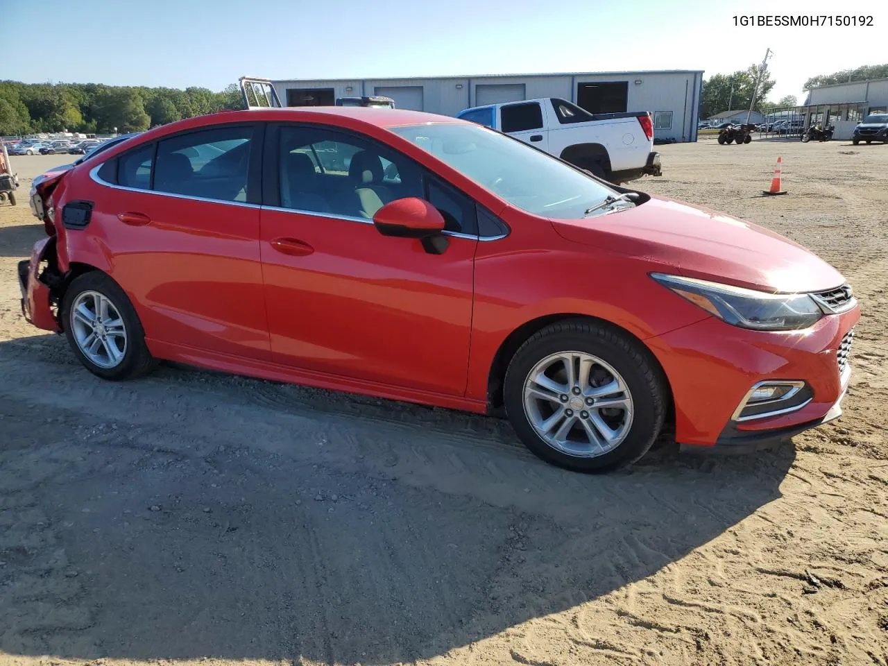 2017 Chevrolet Cruze Lt VIN: 1G1BE5SM0H7150192 Lot: 72797254