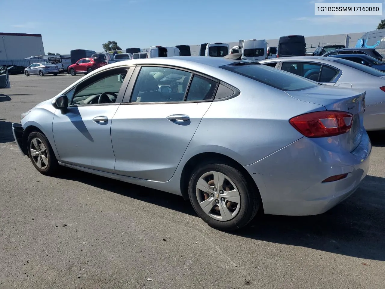 2017 Chevrolet Cruze Ls VIN: 1G1BC5SM9H7160080 Lot: 72809294