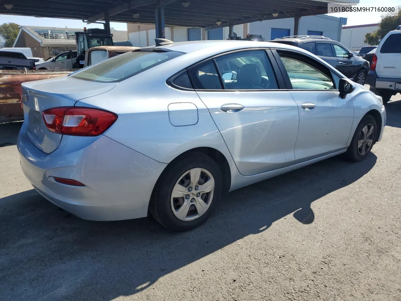 2017 Chevrolet Cruze Ls VIN: 1G1BC5SM9H7160080 Lot: 72809294