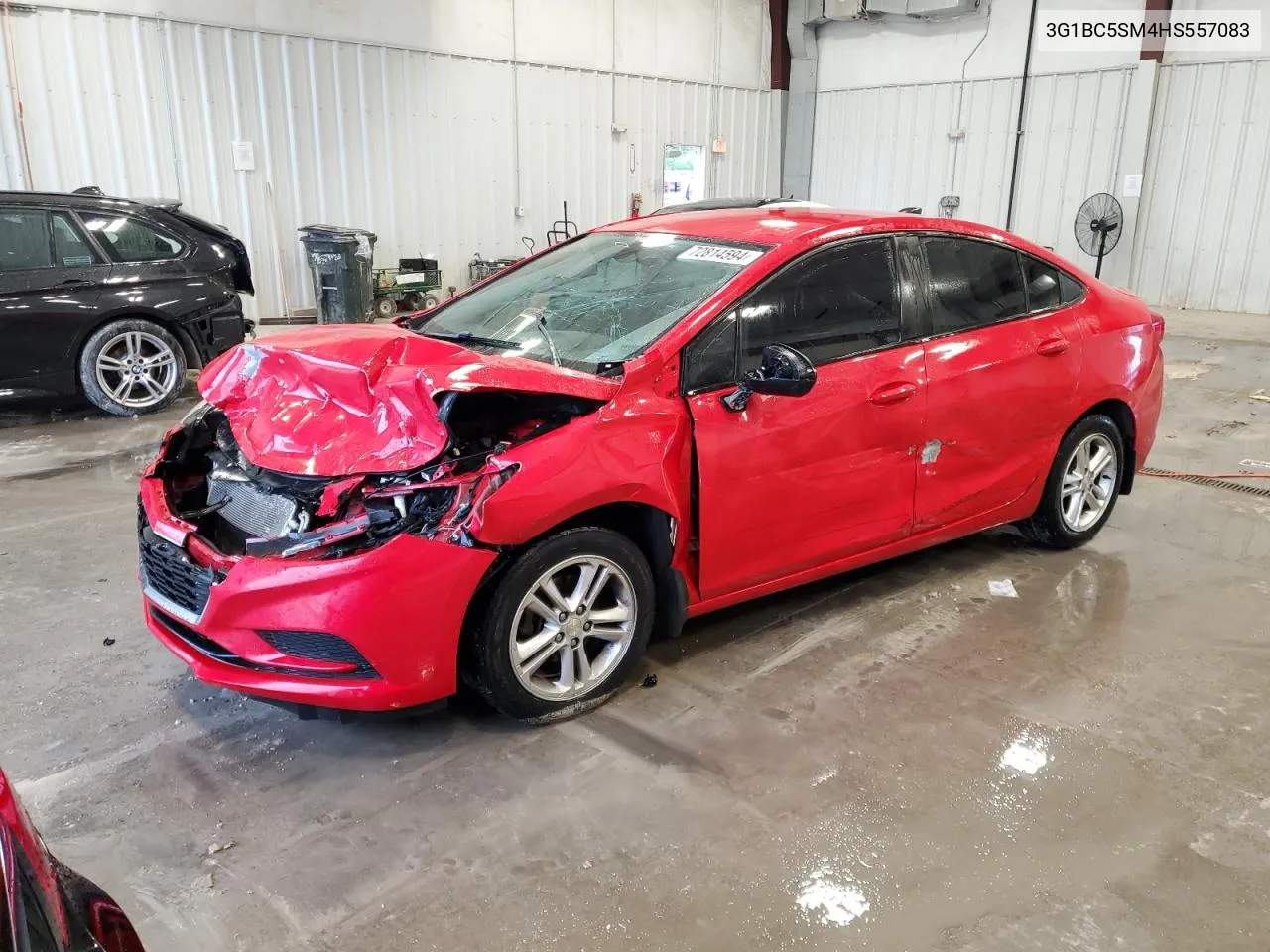 2017 Chevrolet Cruze Ls VIN: 3G1BC5SM4HS557083 Lot: 72814594