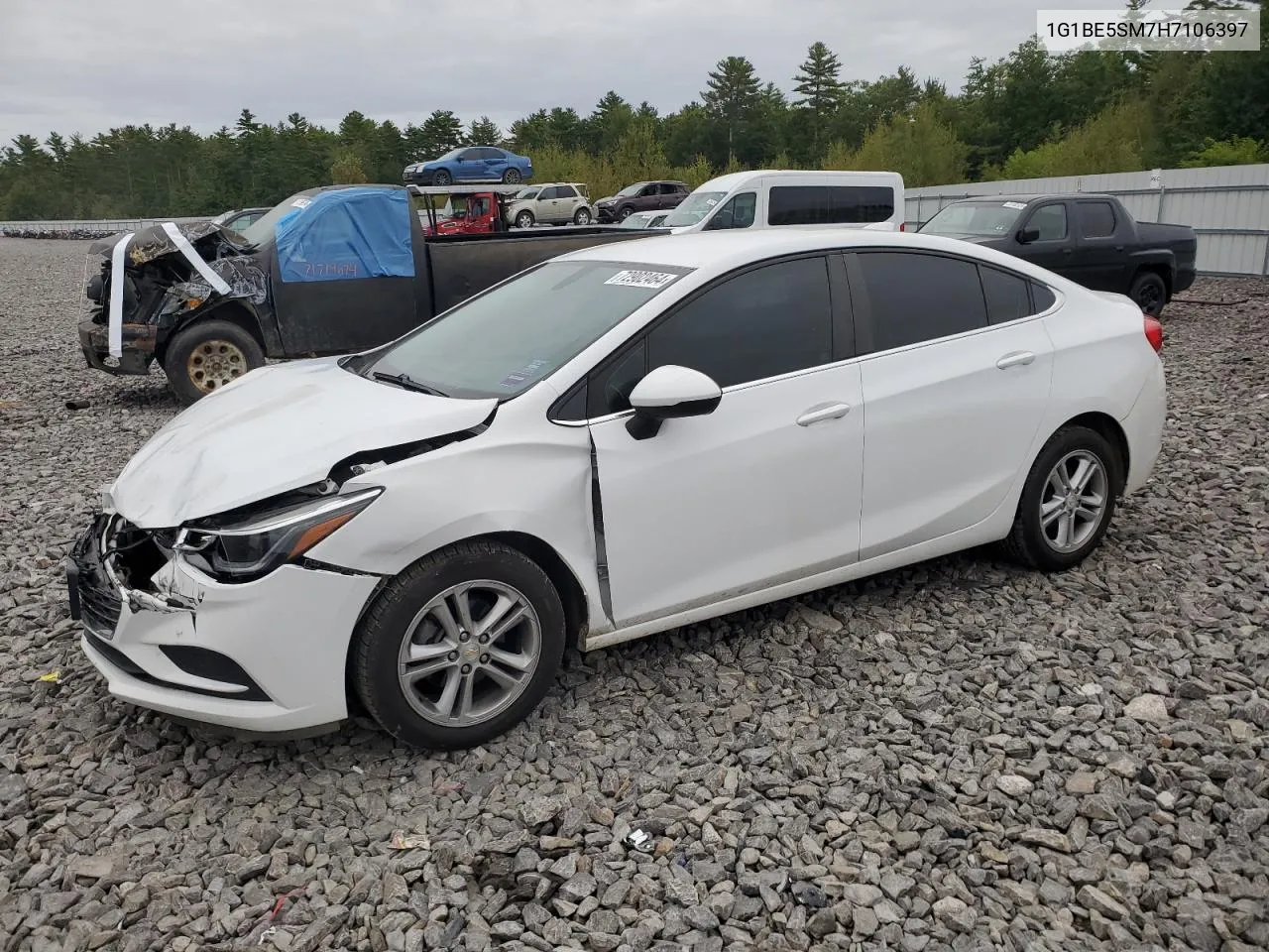 2017 Chevrolet Cruze Lt VIN: 1G1BE5SM7H7106397 Lot: 72902464