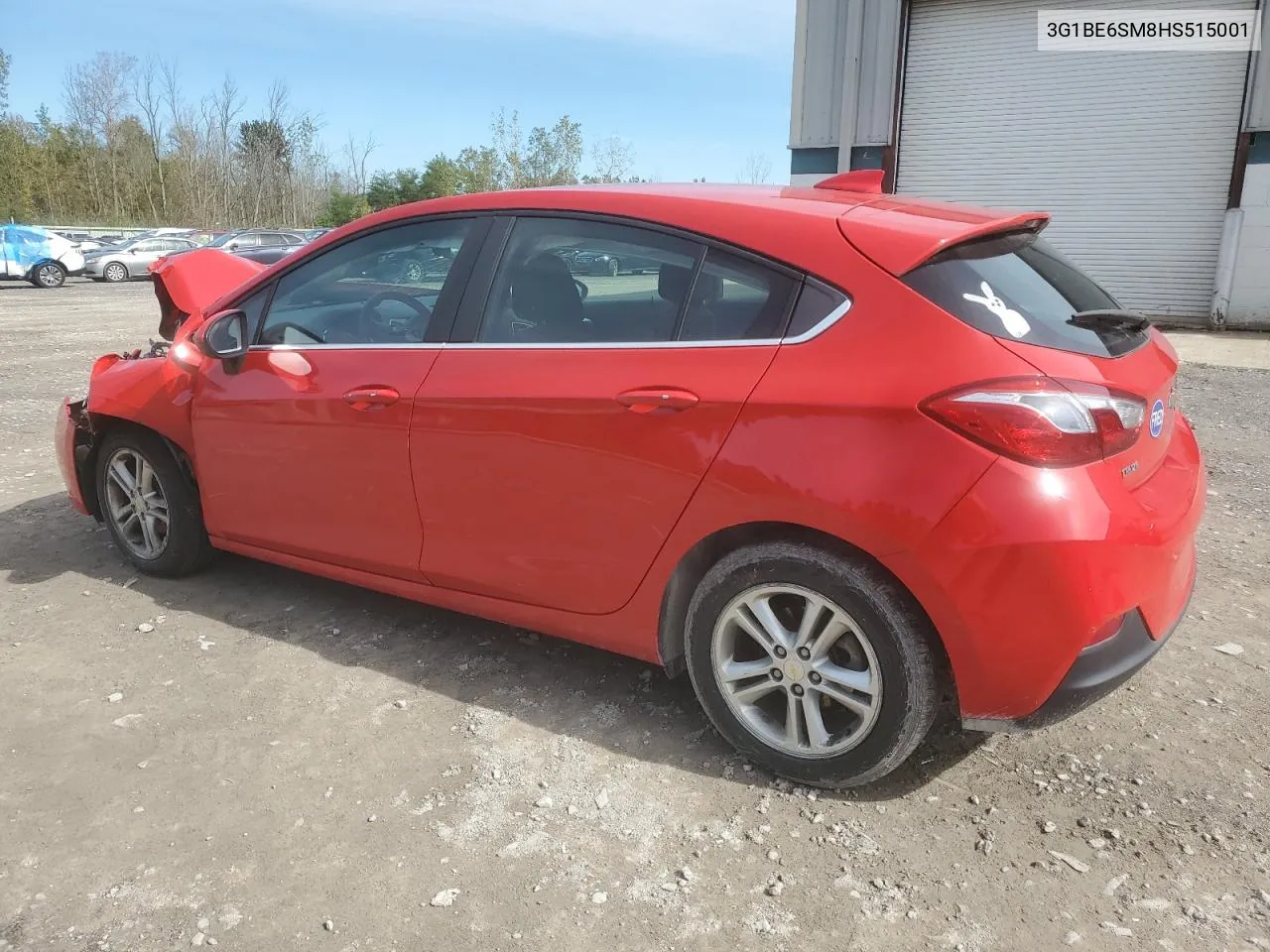 2017 Chevrolet Cruze Lt VIN: 3G1BE6SM8HS515001 Lot: 72908884