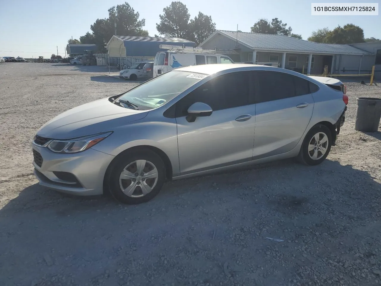 2017 Chevrolet Cruze Ls VIN: 1G1BC5SMXH7125824 Lot: 72910494