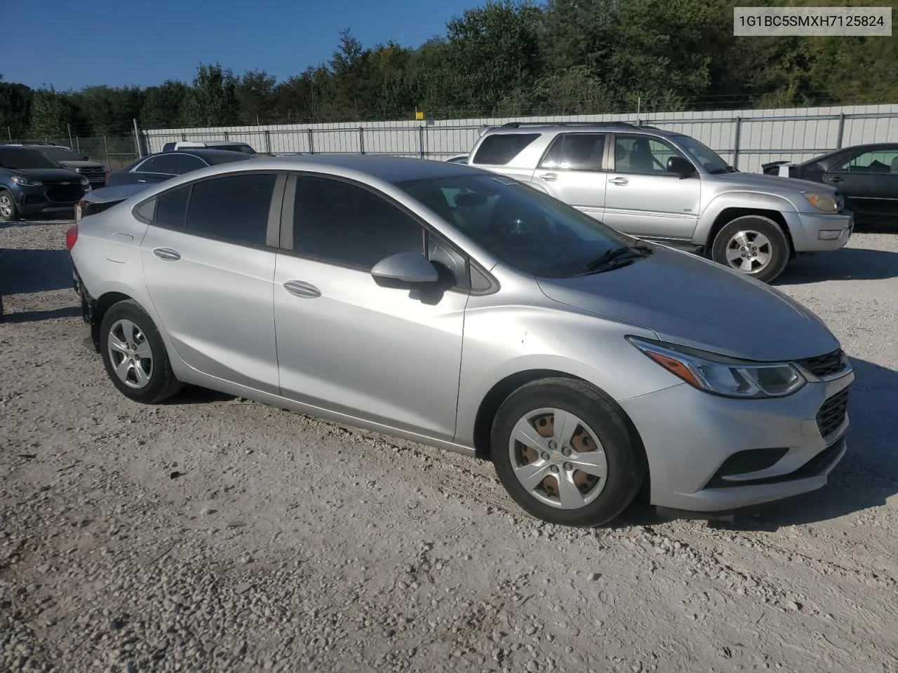 2017 Chevrolet Cruze Ls VIN: 1G1BC5SMXH7125824 Lot: 72910494