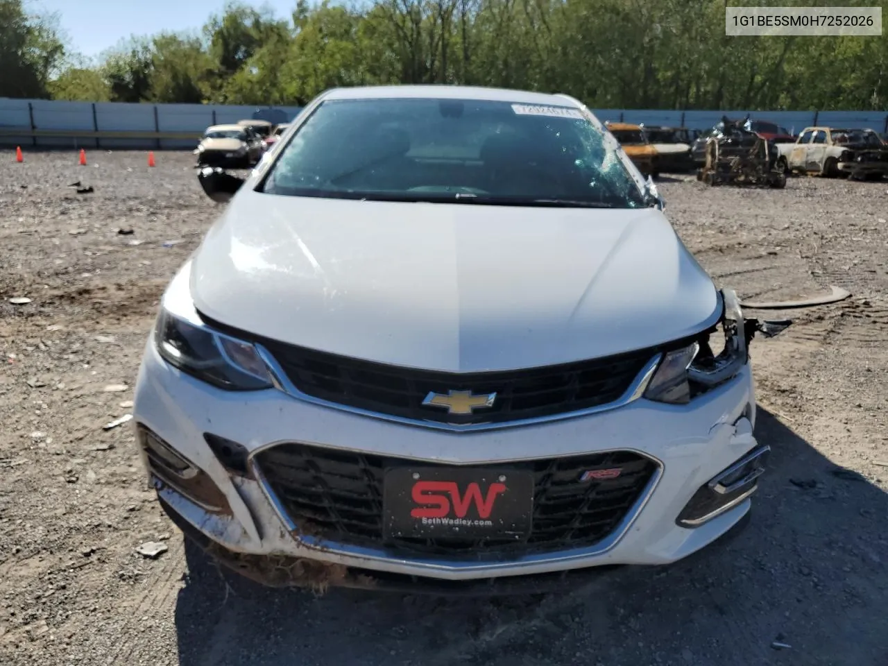 1G1BE5SM0H7252026 2017 Chevrolet Cruze Lt