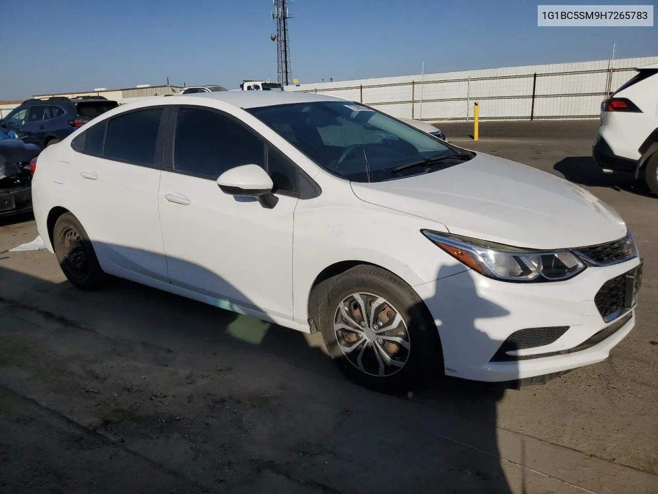 2017 Chevrolet Cruze Ls VIN: 1G1BC5SM9H7265783 Lot: 72988744