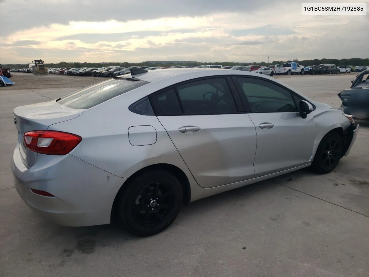 2017 Chevrolet Cruze Ls VIN: 1G1BC5SM2H7192885 Lot: 72998714