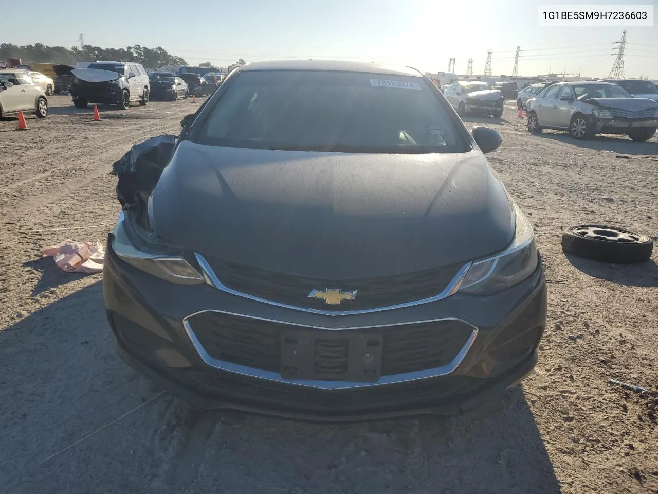 2017 Chevrolet Cruze Lt VIN: 1G1BE5SM9H7236603 Lot: 73123074