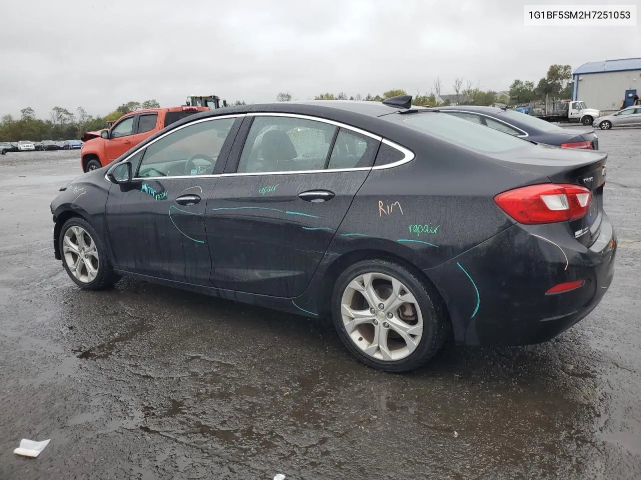 1G1BF5SM2H7251053 2017 Chevrolet Cruze Premier