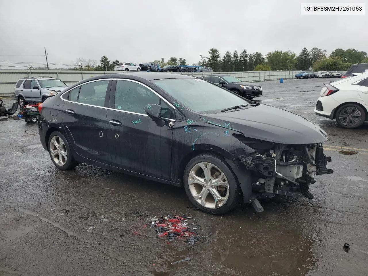 2017 Chevrolet Cruze Premier VIN: 1G1BF5SM2H7251053 Lot: 73131864