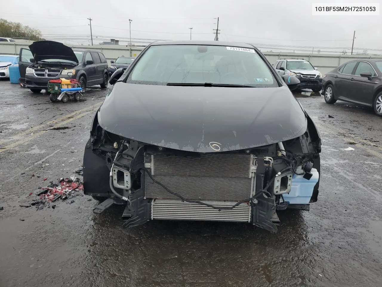 1G1BF5SM2H7251053 2017 Chevrolet Cruze Premier