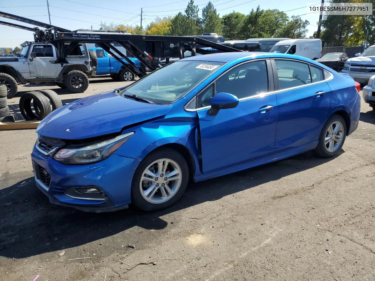 1G1BE5SM6H7277951 2017 Chevrolet Cruze Lt