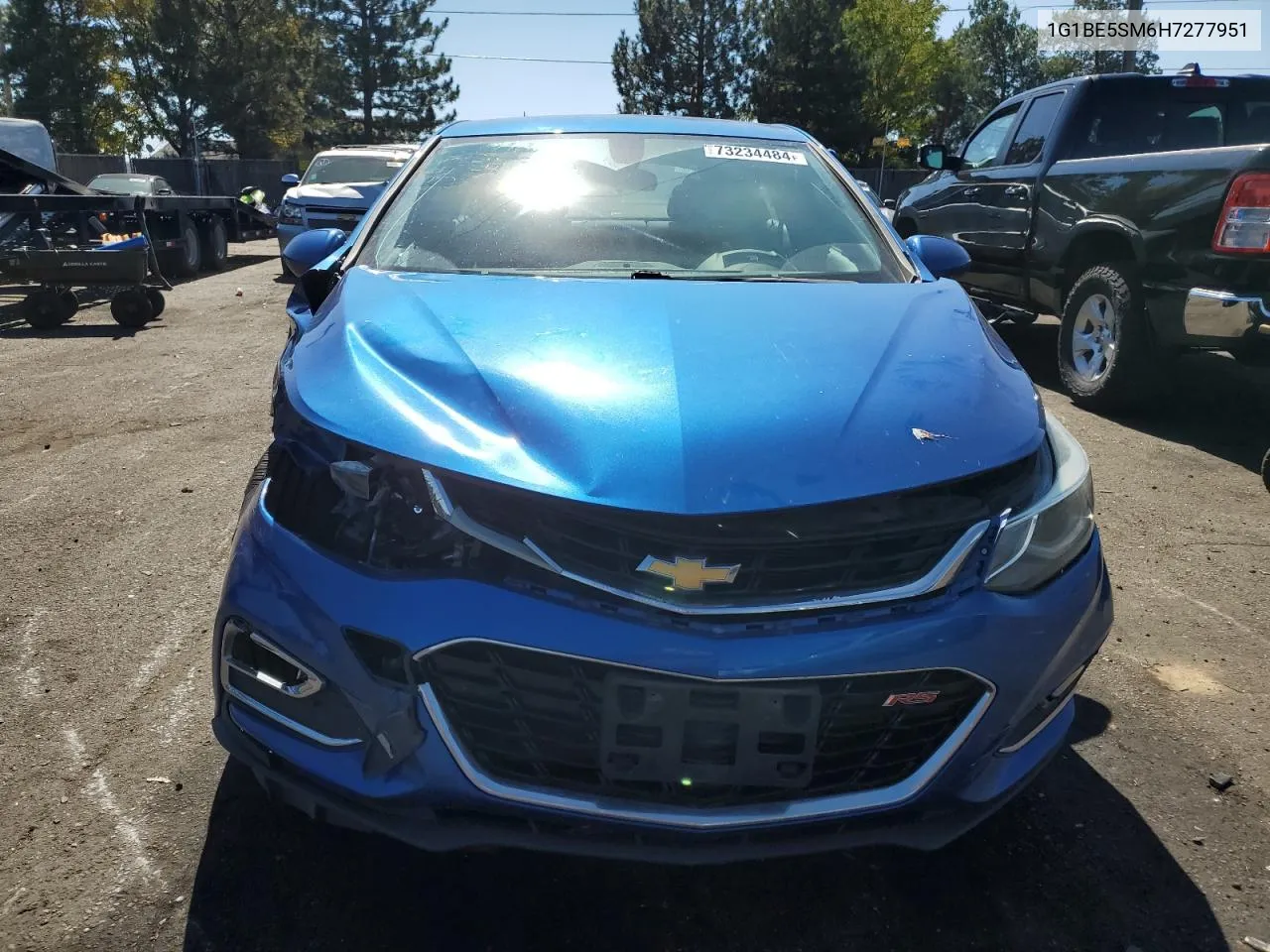 2017 Chevrolet Cruze Lt VIN: 1G1BE5SM6H7277951 Lot: 73234484